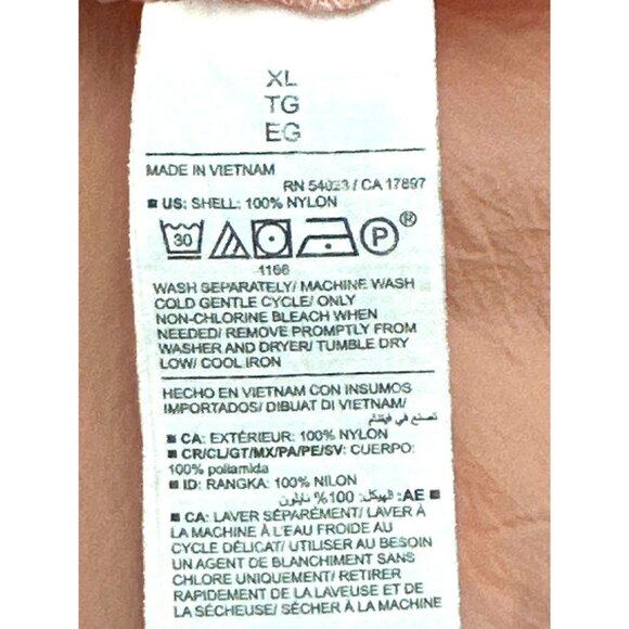 CCC Streetwear Custom Apparel Light Pink Hooded Quick Dry Breathable Long Jacket - Picture 8 of 10